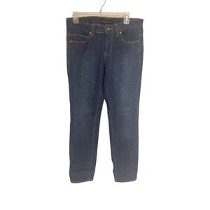 Calvin Klein Womens Skinny Jeans Size 6 Dark Wash Denim